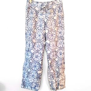 Tommy Bahama 100% linen drawstring summer pants 4